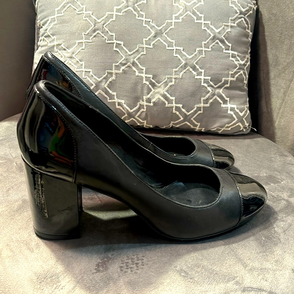 Ralph Lauren black heels